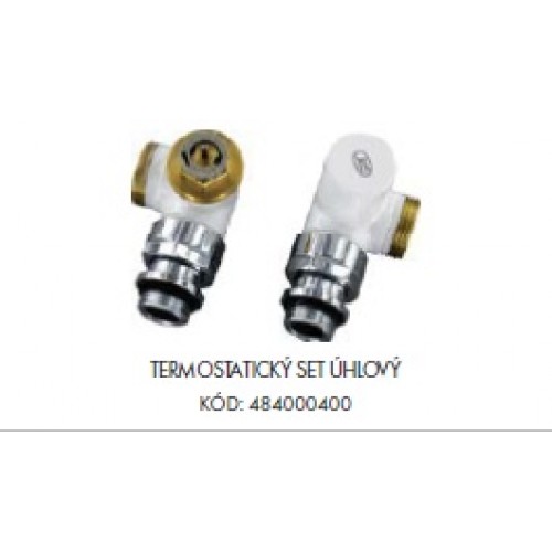 ISAN termostatický set rohový - biela 484000400 ISAN termostatický set rohový - biela 484000400