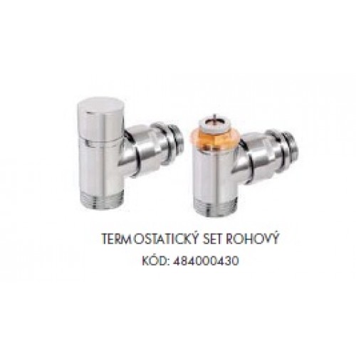 ISAN termostatický set rohový - chróm 484000430 ISAN termostatický set rohový - chróm 484000430