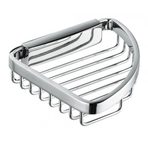 KLUDI A-XES rohový košík na umývací špongiu chróm 4898705