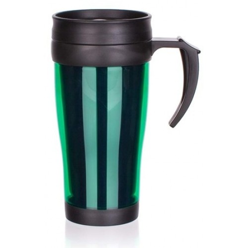 BANQUET Cestovný hrnček 400ml Slim Green A2999