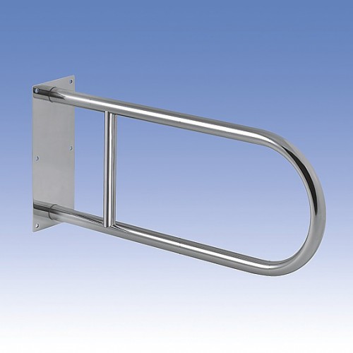 SANELA Nerezové madlo sklopné SLZM 03SDX, dĺžka 830 mm matný 49037