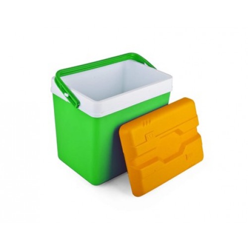 VETRO-PLUS Chladiaci box Promotion Nevera 24L, farba oranž / zelená 5019761V.0R