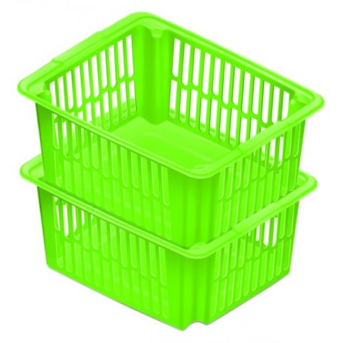 HEIDRUN Košíček, 18,5 x 43 x 34 cm, 22 l, zelený 5097 HEIDRUN Košíček, 18,5 x 43 x 34 cm, 22 l, zelený 5097