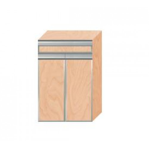 INTEDOOR FLORIDA nízka kúpeľňová skrinka, horná úchytka s rámom FSN501Z06D 