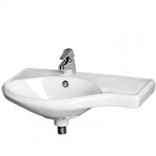 Gustavsberg Saval 72 L umývadlo, biela 72x43 5123U901