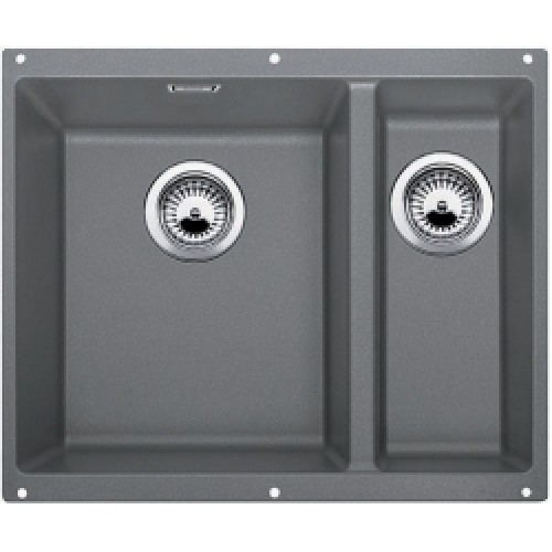BLANCO Subline 340/160 - U drez Silgranit hliníková metalíza 518583