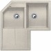 BLANCO Metra 9 E drez Silgranit piesok 515571