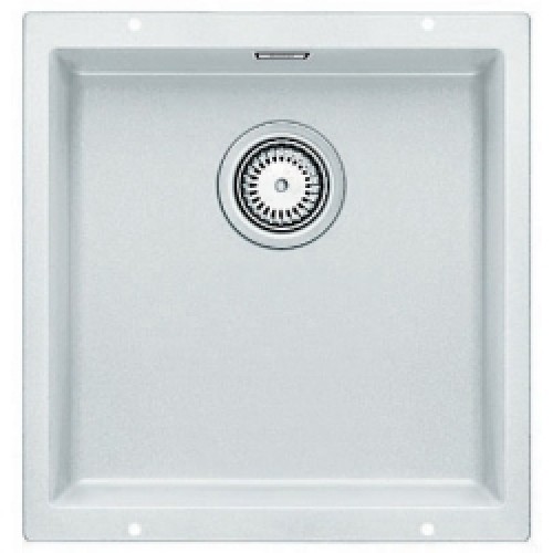 BLANCO Subline 400 - U drez biely s excentrom 515754
