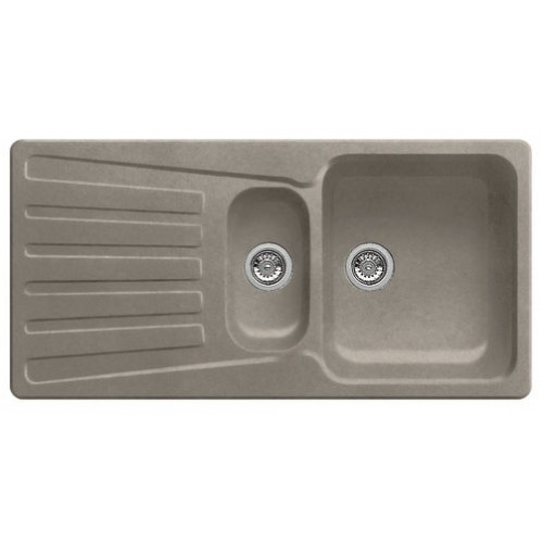 BLANCO Nova 6 S drez Silgranit tartufo 517379