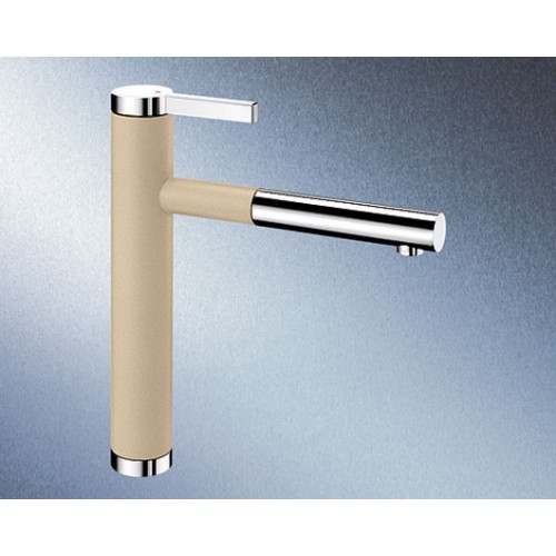 BLANCO Linee-S drezová batéria so sprchou, šampaň 518443