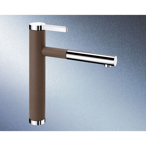 BLANCO Linee-S drezová batéria so sprchou, káva 518445
