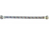 Hadička opletená nerezom, 3/4" x 3/4", FF, 20 cm