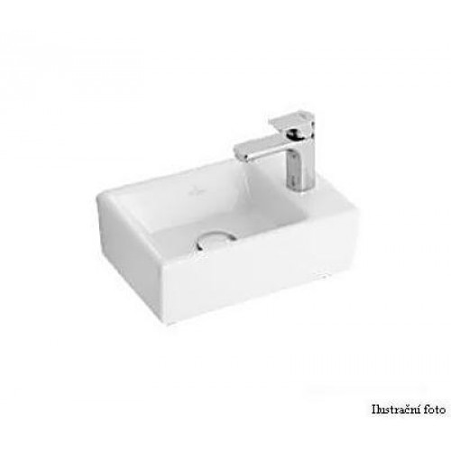 Villeroy & Boch Memento Umývadielko 400x260 mm biela alpin ceramicplus