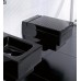 Villeroy & Boch Memento Bidet 375x560 mm glossy black ceramicplus