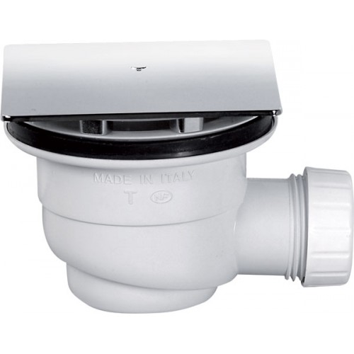 Polysan hranatý sifon pro otvor 90 mm, chrom Polysan hranatý sifon pro otvor 90 mm, chrom