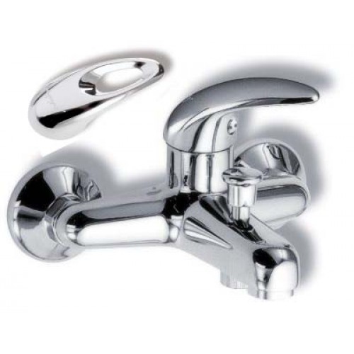 NOVASERVIS METALIA vaňová nástenná batéria 150 mm chróm/otvor 55120 / 1,0