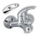 NOVASERVIS METALIA vaňová nástenná batéria 100 mm chróm - otvor 55124 / 1,0