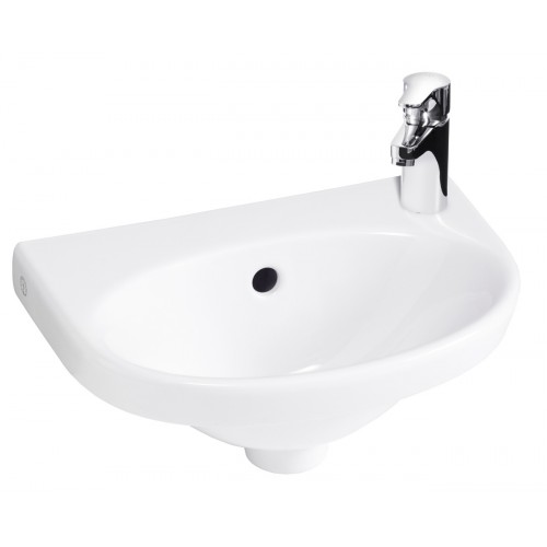 Gustavsberg NAUTIC 40 umývadielko, pravé, biela E + 40x27, 5 55409RR1