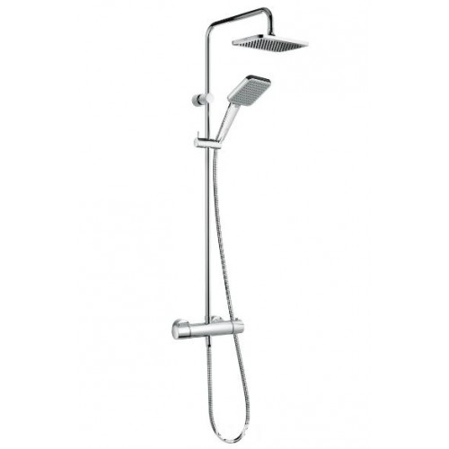 KLUDI Esprit Thermostat Dual Shower System chróm 5609505-40
