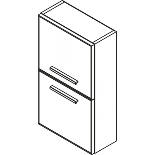 SAPHO KLÁRA 56320L skrinka spodnej 40x70x18cm, ľavá, biela SAPHO KLÁRA 56320L skrinka spodnej 40x70x18cm, ľavá, biela