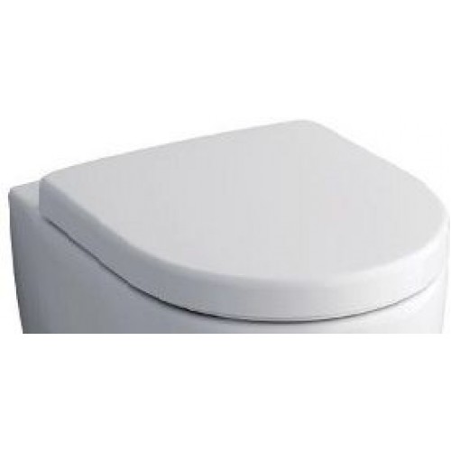 KERAMAG Icon WC sedadlo s poklopom s automatickým pozvoľným sklápaním, biele 574130000