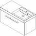 SAPHO MARIOKA 590100CR umývadlová skrinka 100x45x48cm, čierna
