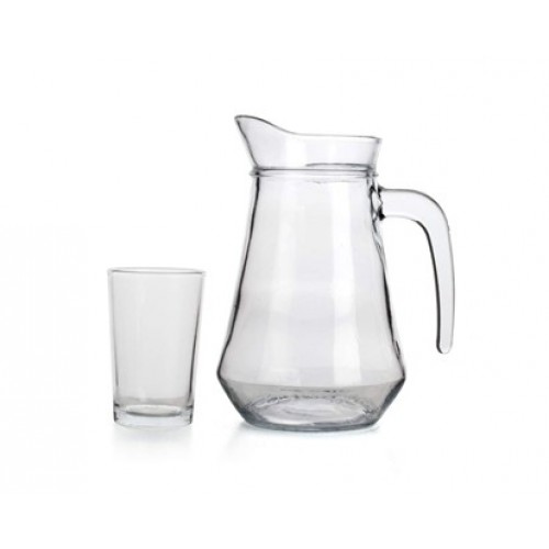 SUPER VALUE 7dílný Džbánov set obsahuje džbán 1L + 6 pohárov 230ml. 59WJ1000AB72GBSV