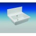 ABUSANITAIR Abu Compact nástenné umývadlo 55 x 45 x 16,5 cm, biele 60009010099