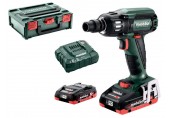Metabo SSW 18 LTX 400 BL Aku rázový uťahovák, 18V 2X4.0 Ah, MetaBOX 602205800