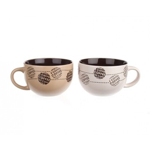 BANQUET hrnček jumbo Coffee assorted 603881 BANQUET hrnček jumbo Coffee assorted 603881