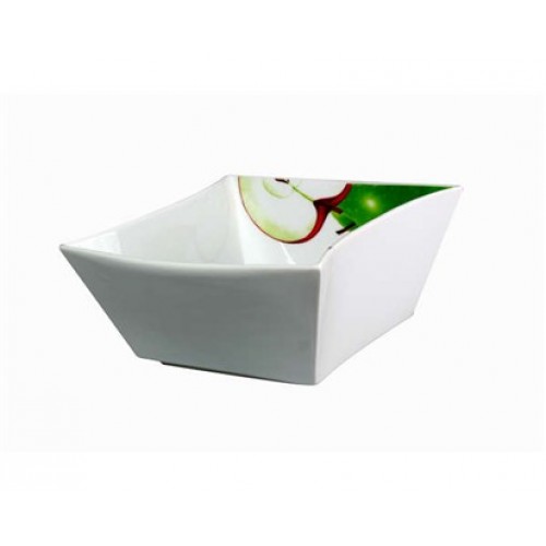 VETRO-PLUS Misa square 23,5cm des.Apples 60CS0763 VETRO-PLUS Misa square 23,5cm des.Apples 60CS0763