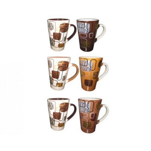 BANQUET 2d sada hrnčekov Coffee ass., OK 60KWCD035P21