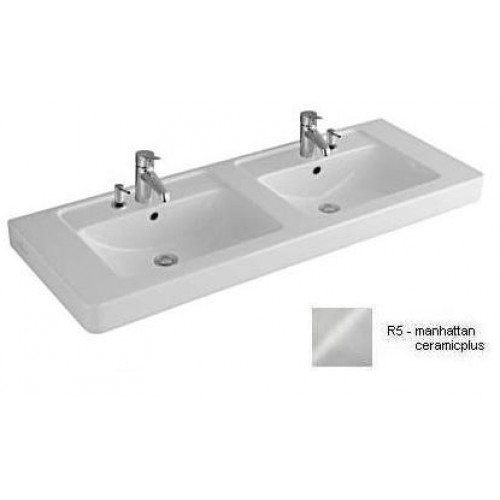 Subway Dvojumývadlo na skrinku 1300x485 mm manhattan ceramicplus Subway Dvojumývadlo na skrinku 1300x485 mm manhattan ceramicplus