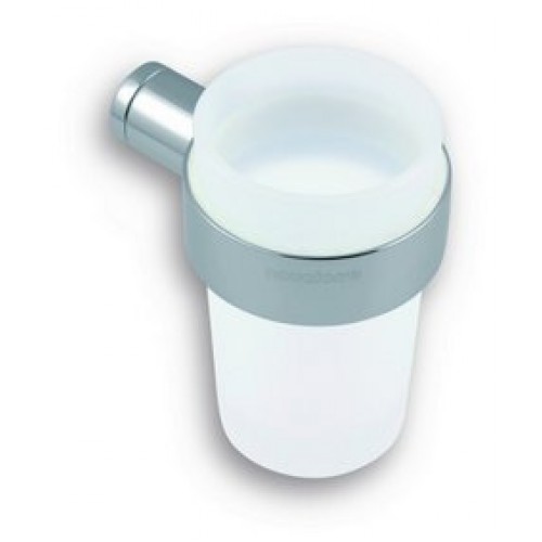 NOVASERVIS METALIA 2 držiak kefiek chróm / sklo 6206,0