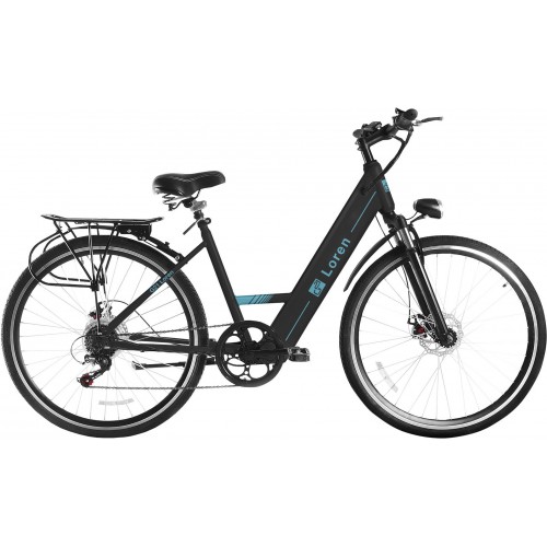 G21 Elektrobicykel Loren 26 "Grafitová čierna 635060 G21 Elektrobicykel Loren 26 "Grafitová čierna 635060