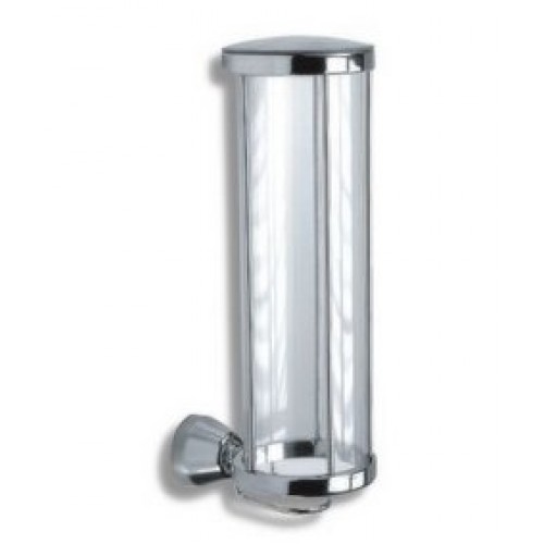 NOVASERVIS METALIA 3 zásobník na kozmetické tampóny sat./chróm 6372,9