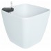 Samozavlažovací kvetináč G21 Cube maxi biely 45cm 6392420