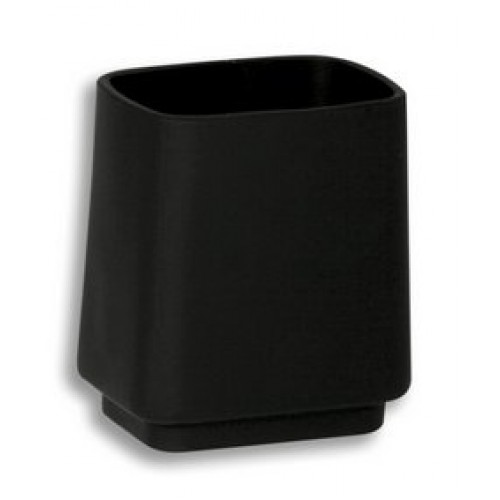 NOVASERVIS METALIA 4 držiak kefiek na postavenie sklo/čierna 6406/1,5