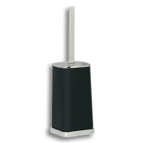 NOVASERVIS METALIA 4 WC kefa chrom / sklo - čierna 6433,5