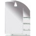 AQUALINE WEGA zrkadlo 65x90cm, s policami 65028