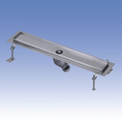 SANELA Nerezový kúpeľňový žliabok do priestoru SLKN 03D, dĺžka 750 mm, lesk 69034 SANELA Nerezový kúpeľňový žliabok do priestoru SLKN 03D, dĺžka 750 mm, lesk 69034