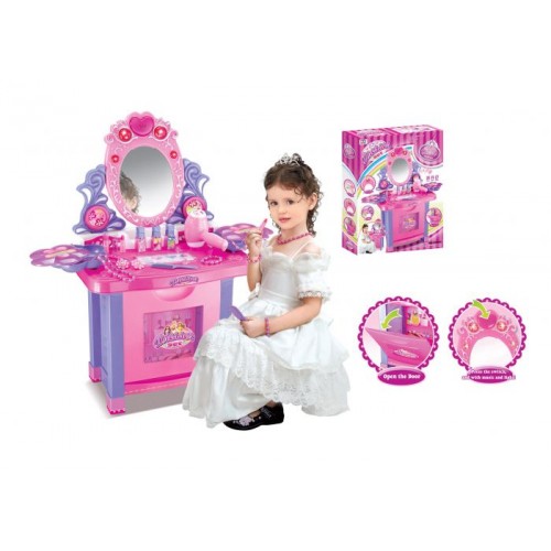 G21 Kozmetický stolík MUSIC LIGHT s príslušenstvom 690958 G21 Kozmetický stolík MUSIC LIGHT s príslušenstvom 690958