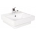 Hommage Zápustné umývadlo 630x525 mm, pre 1otvorovou armatúru, star white CeramicPlus