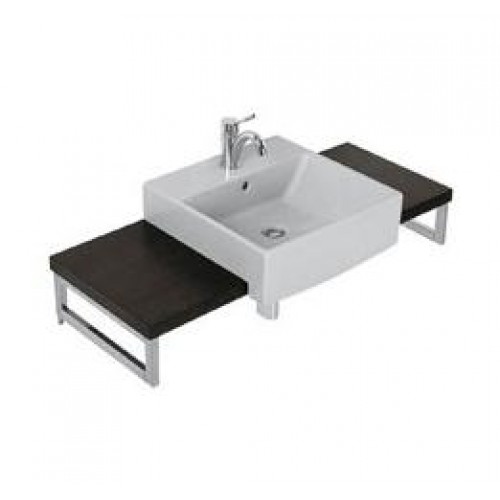 Villeroy & Boch Pure Basic Umývadlo 500x500 mm na montáž s nábytkom star white CeramicPlus Villeroy & Boch Pure Basic Umývadlo 500x500 mm na montáž s nábytkom star white CeramicPlus