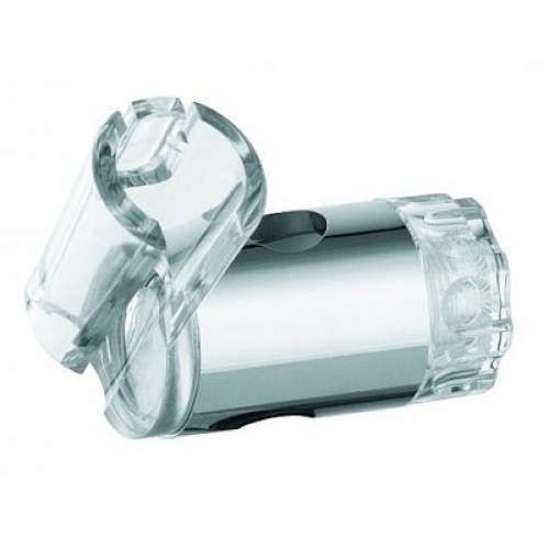 KLUDI Logo posuvný držiak pre nástenné tyče Logo chróm 7133705-00 KLUDI Logo posuvný držiak pre nástenné tyče Logo chróm 7133705-00