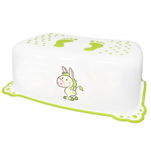 AQUALINE Detské protišmykové stúpadlo do kúpeľne Oslík, biela, 7426 AQUALINE Detské protišmykové stúpadlo do kúpeľne Oslík, biela, 7426