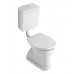 Omnia classic WC misa s plochým splachovaním 355x465 mm biela alpin ceramicplus