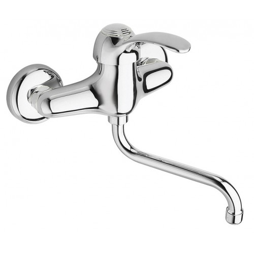 SAPHO Vanity 77063 Nástenná páková batéria, chróm/chróm mat