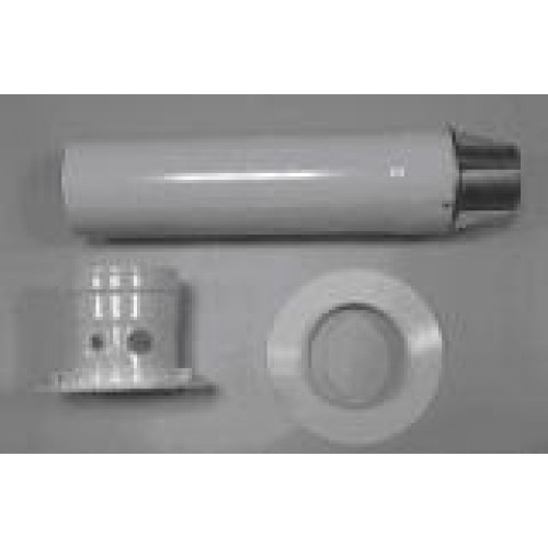 JUNKERS AZ 368 Vodorovné ukončenie (365 mm) s pripojovacím adaptérom DN 60/100