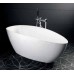 GELCO Rita XL 1700 voľne stojaca vaňa 170 x 700 liaty mramor, Top solid mat 601180171033